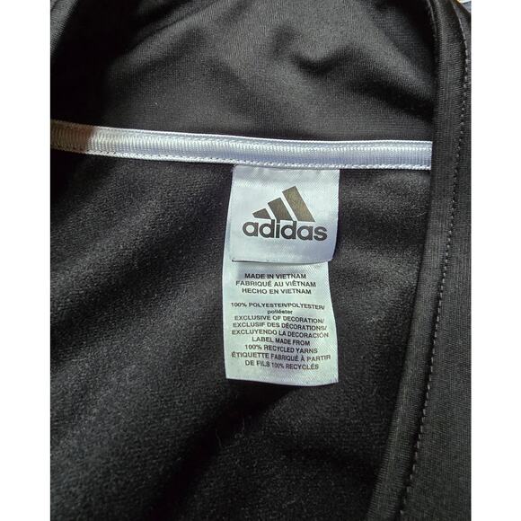 Size XL Adidas Black Zip Front Jacket - Picture 5 of 5